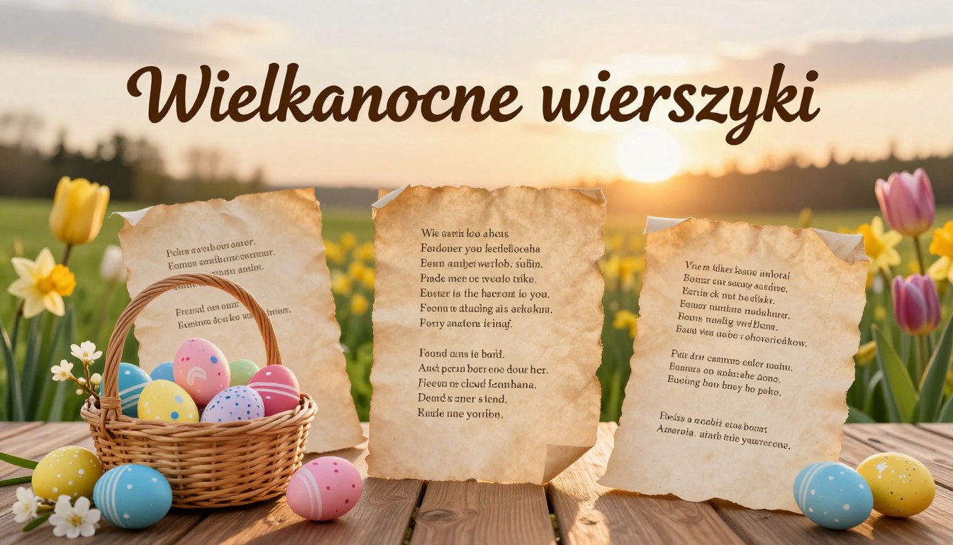 Wielkanocne wierszyki