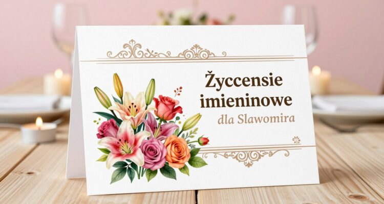 Życzenia imieninowe dla sławomira